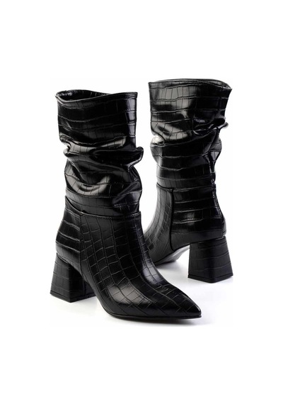 Bambi Siyah Kadın Çizme K02992152011 Siyah