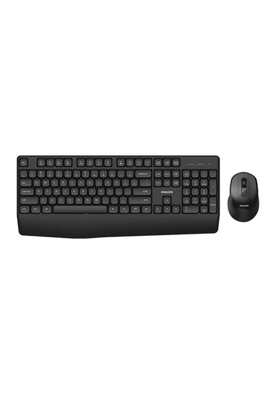 Phılıps Spt6348b, Siyah, Türkçe Q, 2.4ghz Kablosuz, Multimedya Klavye Mouse Set Optik
