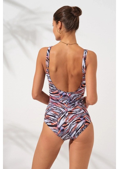 Pierre Cardin Stella V Yaka Tokalı Korseli Mayo Tiger 231133-t Tıger