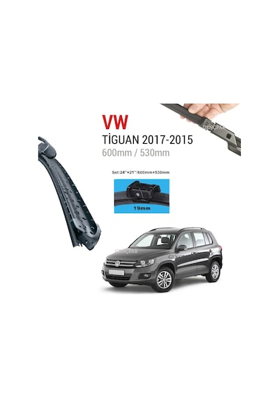Vw Tiguan Silecek Takımı 2015-2017