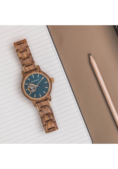 Woodwatch Ww-clh-1kbg Open-heart Sailor Ahşap Erkek Kol Saati 41 Mm