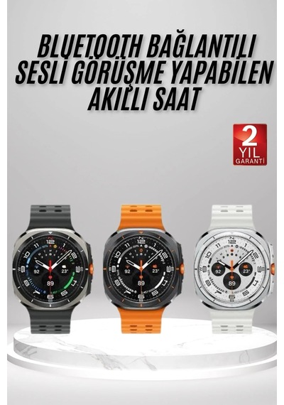 Akıllı Saat Amoled Ekran Bluetooth Bağlantılı Sağlık Takibi Gps Uyumlu Renk Seçenekleri