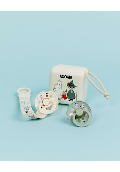 Bibs X Moomin Pacifier Box Emzik Kutusu-ıvory