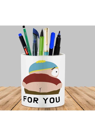 South Park Eric Cartman Kaktüs Sukulent Saksı Kalemlik