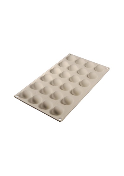 Silikon Kalıp Yarım Küre 3cm 24lü Değişken