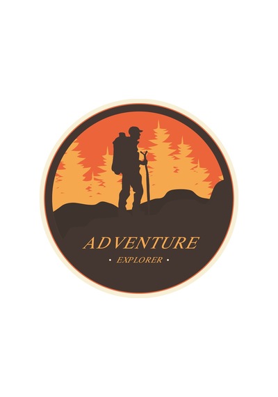 Off Road Adventure 4X4 Camping Sticker 01830