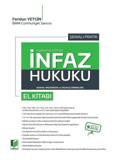 Açıklamalı - İçtihatlıinfaz Hukuku El Kitabı Feridun Yetgin