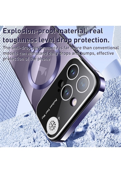 Cbtx Apple Uyumlu  iPhone 15 Pro Aromaterapi Magsafe Manyetik Telefon Kılıfı