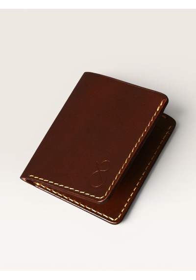 Kalkan Deri Özel Vajetal Deri Cüzdan Limited Edition Kahverengi