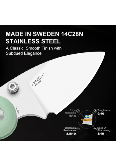Kizer Microbe Kizer Button Liner Lock 14c28n G10 Kizerv 2742a4 Kamp Çakısı Kum
