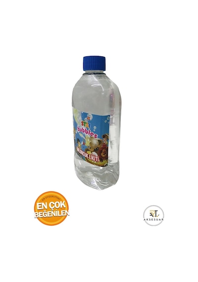 Şişede Köpük Çıkarma Suyu Baloncuk Sıvısı Köpük Tabancası Baloncuk Likiti 500 Ml - 3 Adet