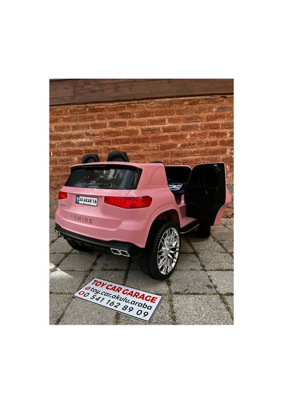 Audi Akülü Araba 0-6 Yaş Pembe Pembe
