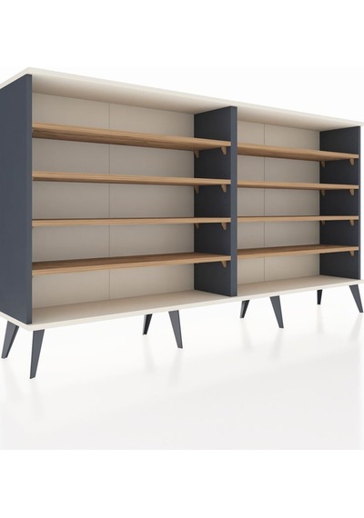 Arges Konsol 8 Raflı 176x30x99 Antrasit-aytaşı/çam Antrasit-aytaşı/çam Arges Konsol 8 Raflı 176x30x99 Antrasit-aytaşı/çam Antrasit-aytaşı/çam