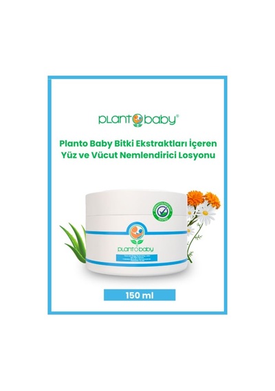 Plantobaby Yüz Ve Vücut Nemlendirici Losyonu 150 Ml 16'li Paket