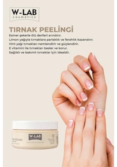 Manicure And Pedicure Nail Peeling Scrub 250 Ml