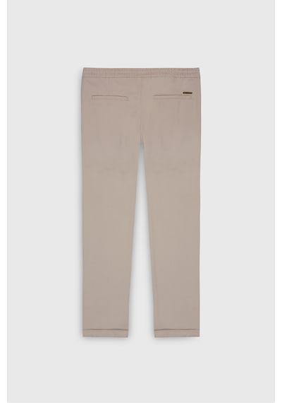 Ac&Co / Altınyıldız Classics Slim Fit Dar Kesim Beli Bağlamalı Yan Cepli Erkek Pantolon - Bej Ac&Co / Altınyıldız Classics Slim Fit Dar Kesim Beli Bağlamalı Yan Cepli Erkek Pantolon - Bej