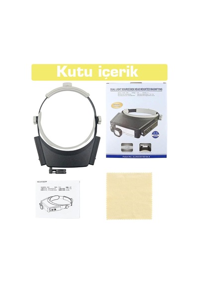 Ayrex Loyka Texta 81007p Led Işıklı Kuyumcu Kafa Büyüteci