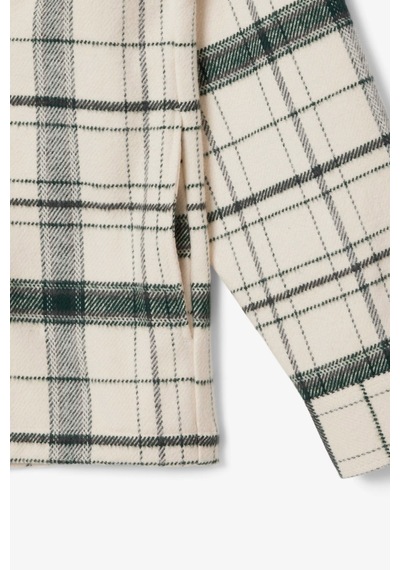 Lacoste Men's Relaxed Fit Plaid Shirt Rahat Kesim Ekose Erkek Dış Gömlek Krem Yeşil Krem - Yeşil Lacoste Men's Relaxed Fit Plaid Shirt Rahat Kesim Ekose Erkek Dış Gömlek Krem Yeşil Krem - Yeşil