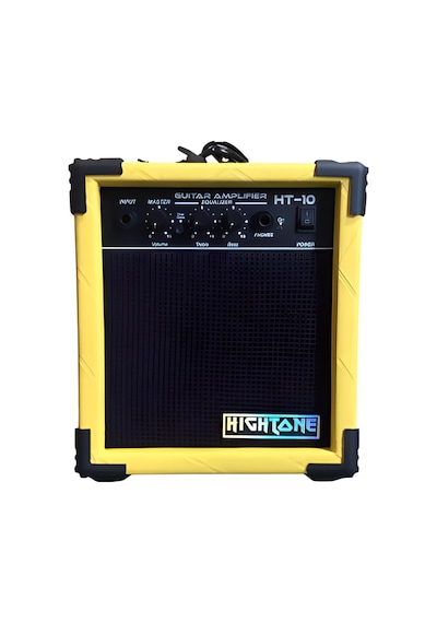 High Tone HT-10 10 W Elektro Gitar Amfisi (Sarı)