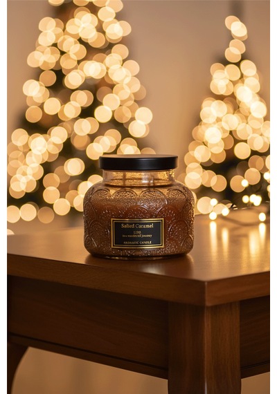 Tuzlu Karamel Aromatik Mum