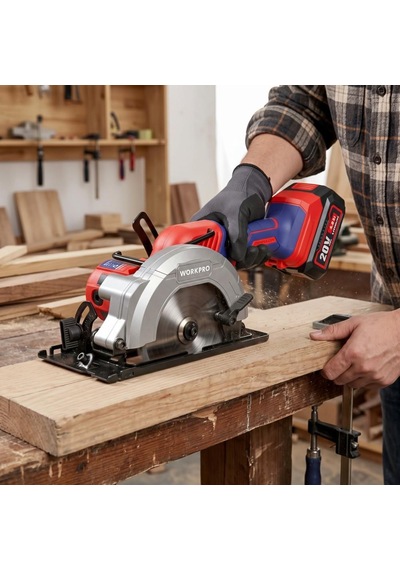 Workpro Wp393003 20volt 140mm Kömürsüz Profesyonel Daire Testere Akü Dahil Değildir