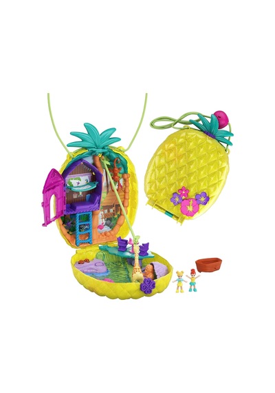 Polly Eğlence Giyilebilir Kompakt Ananas Çanta, 8 Eğlenceli Özellik İçeren Kompakt Set, Minik Polly Ve Lila Bebekler, 2 Aksesuar Ve Çıkartma Sayfası 4 Yaş Ve Üzeri İçin, Gkj64 000 Açık Krem Polly Eğlence Giyilebilir Kompakt Ananas Çanta, 8 Eğlenceli Özellik İçeren Kompakt Set, Minik Polly Ve Lila Bebekler, 2 Aksesuar Ve Çıkartma Sayfası 4 Yaş Ve Üzeri İçin, Gkj64 000 Açık Krem