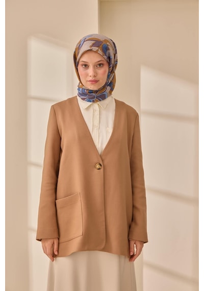 Silk Home Olinda İpek Eşarp 47003-20 Toprak, İndigo, Koyu Mor, Mavi Lila
