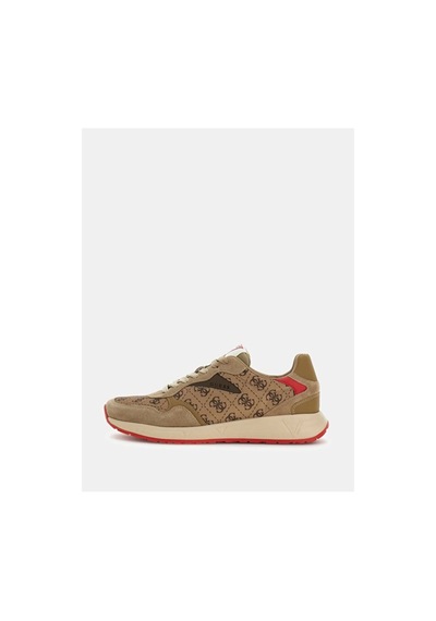 Guess Aria Erkek Sneaker Fmparafal12 Bej