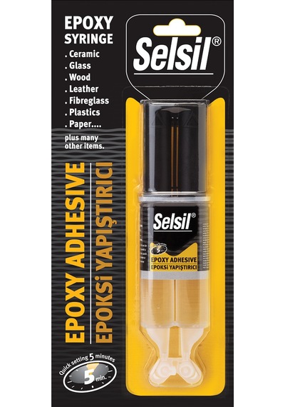 Selsil 24809 Genel Kullanım Epoksi Yapıştırıcı 28 GR