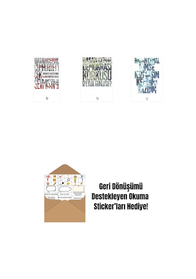 Cumhuriyet'i Çok Sevmiştim + Demokrasi Korkusu + Kimse Kızmasın Kendimi Yazdım + Okuma Sticker'ları