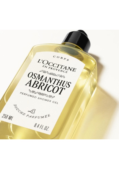 Vücudu Nazikçe Temizleyici Ve Hassas Kokuyla Saran Osmanthus Abricot Duş Jeli 250ml Çiçek