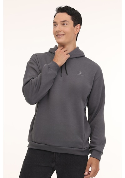 Lumberjack 4W MB SN04 HOODIE 4PR Erkek  Antrasit Sweatshirt