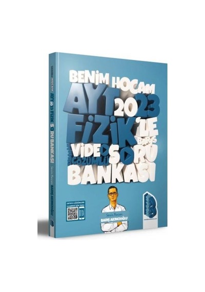 2023 AYT Fizik Tamamı Video Çözümlü Soru Bankası  -  Barış Akıncıoğlu  -  Benim Hocam Yayınları