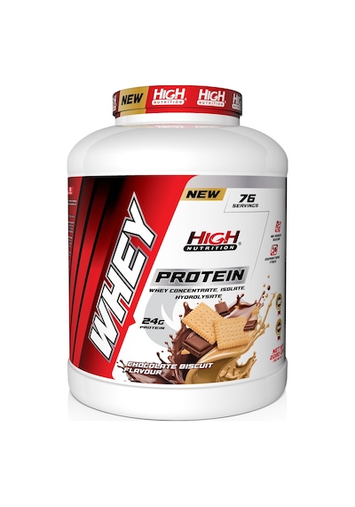 Protein Tozu 2280 Gr Çikolata Bisküvi Aromalı Whey Protein 24 Gram Protein 76 Servis