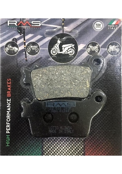 Yamaha Yzf-r1 Arka Fren Balata Rms Made İn İtaly