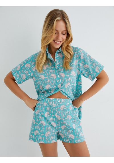 Koton Viskon Pijama Altı Şort Yüksek Bel Pamuklu Cepli Gri Desenli 3slk80012mw 3SLK80012MW0D2 Gri Koton Viskon Pijama Altı Şort Yüksek Bel Pamuklu Cepli Gri Desenli 3slk80012mw 3SLK80012MW0D2 Gri