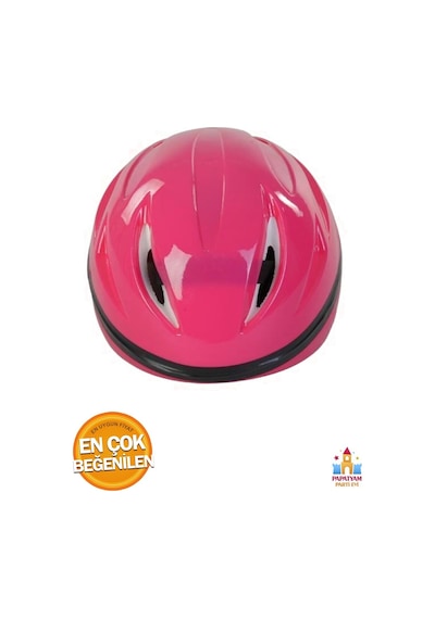 Pembe Çocuk Kaskı - Poşetli Ve Koruyucu Tasarım Pembe