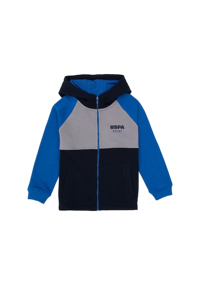 U.S. Polo Assn. Erkek Çocuk Lacivert Kapüşonlu Sweatshirt 50316526-VR033