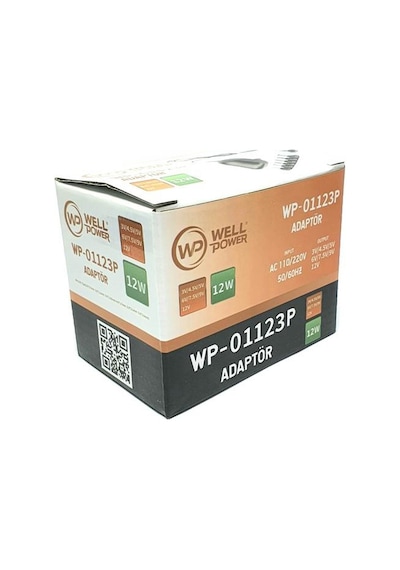 Wellpower Dc 3V-12V 1Amper Voltaj Ayarlanabilir Adaptör Wp-01123P