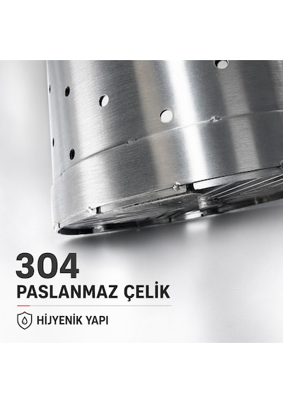 Çezgrup Prestij 22 Litre Full 304 Paslanmaz Çelik Üzüm Sıkma Presi 3 Ton Krikolu Profesyonel Seri
