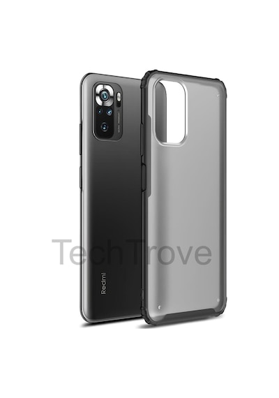 Xiaomi Redmi Note 10s Kılıf Extra Korumalı Arkası Şeffaf Slikon Kapak