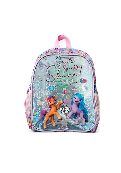 My Little Pony Smile Spankle Shine Anaokul Çantası ,matara Ve Beslenme Kabı Çok Renkli