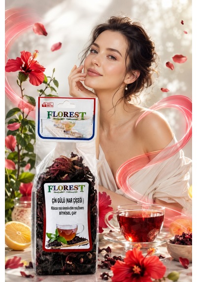 Çin Gülü Nar Çiçeği Bitki Çayı 50 G Hibiskus - 927879622