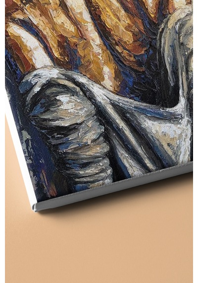 Webstyle Sayılarla Boyama Seti Kasnaklı Yorgun Kadın 2 60 X 75 Cm