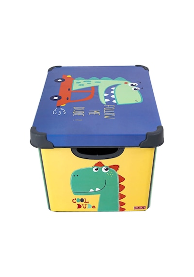 Qutu Style Box Dude Dekoratif Kutu- 20 Litre