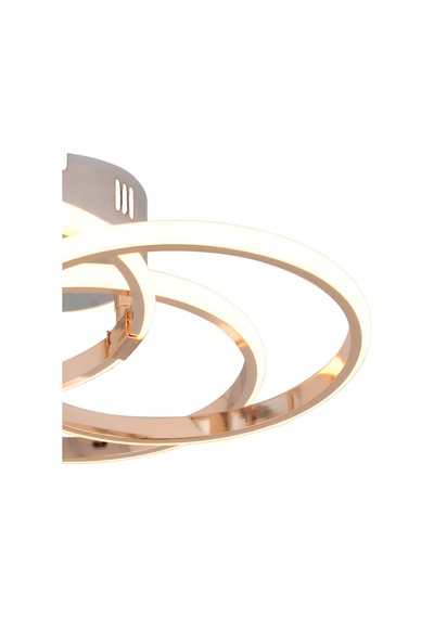 Pl 07 3 Model Gold 3 Renkli Salon Ve Oturma Odası İçin İdeal Alüminyum Avize, 40x15 Gold