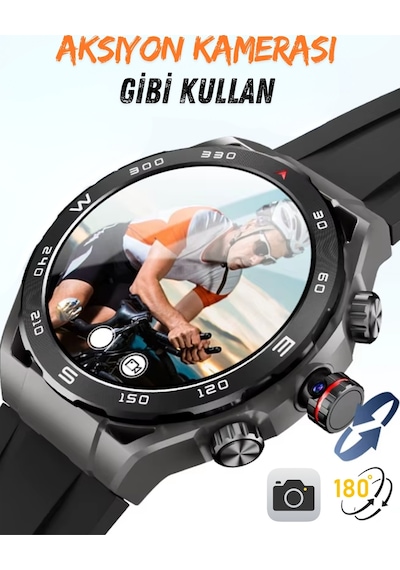 Wearfitpro Hw18 Call 2 Btk Sim Kartlı Kameralı Amoled Ekran Gps Yeni Nesil Özellikler Android Akıllı Saat
