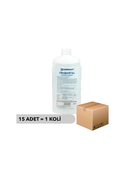 Dermosept Oksijenli Su 15 x 1 L