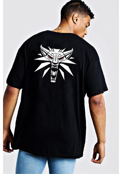 The Witcher Oversize T-shırt Siyah