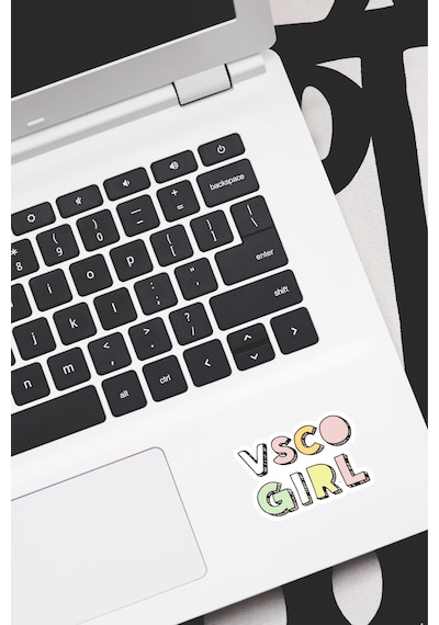 Vsco Girl Laptop Notebook Tablet Telefon Sticker Set 011